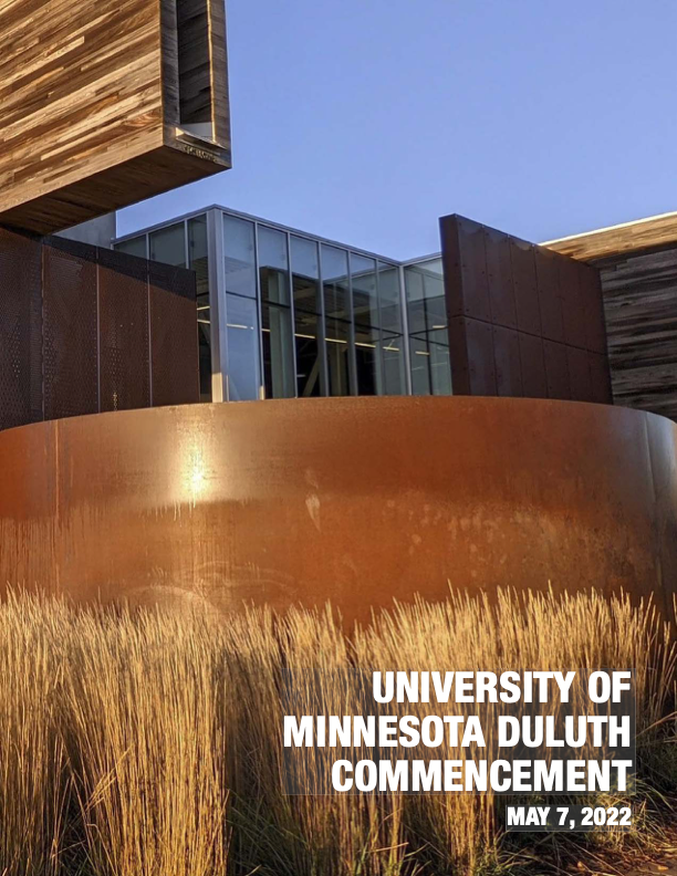 University of Minnesota Duluth Commencement May 7, 2022